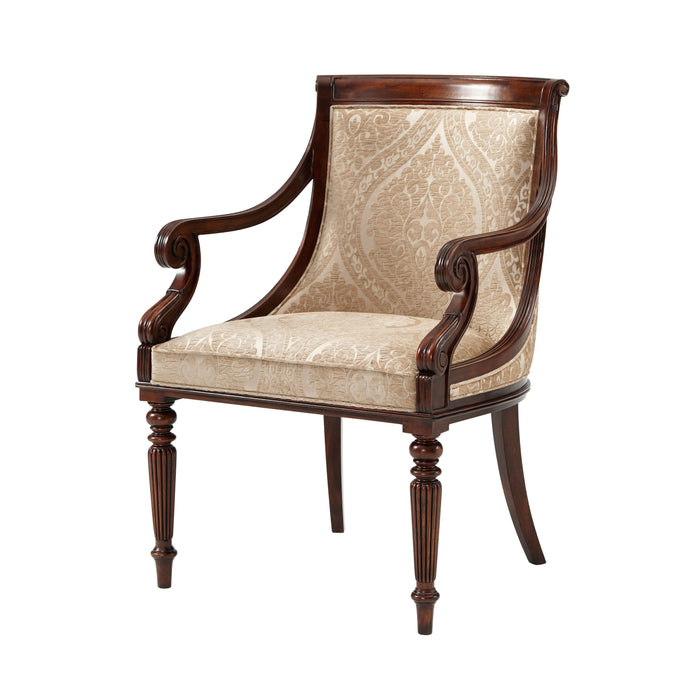 Theodore Alexander Floris Armchair - Set of 2