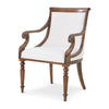 Theodore Alexander Althorp Living History Floris Dining Arm Chair - Set of 2