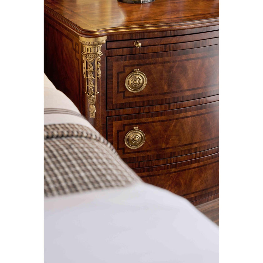 Theodore Alexander Sunderland Brown Poyntz Nightstand