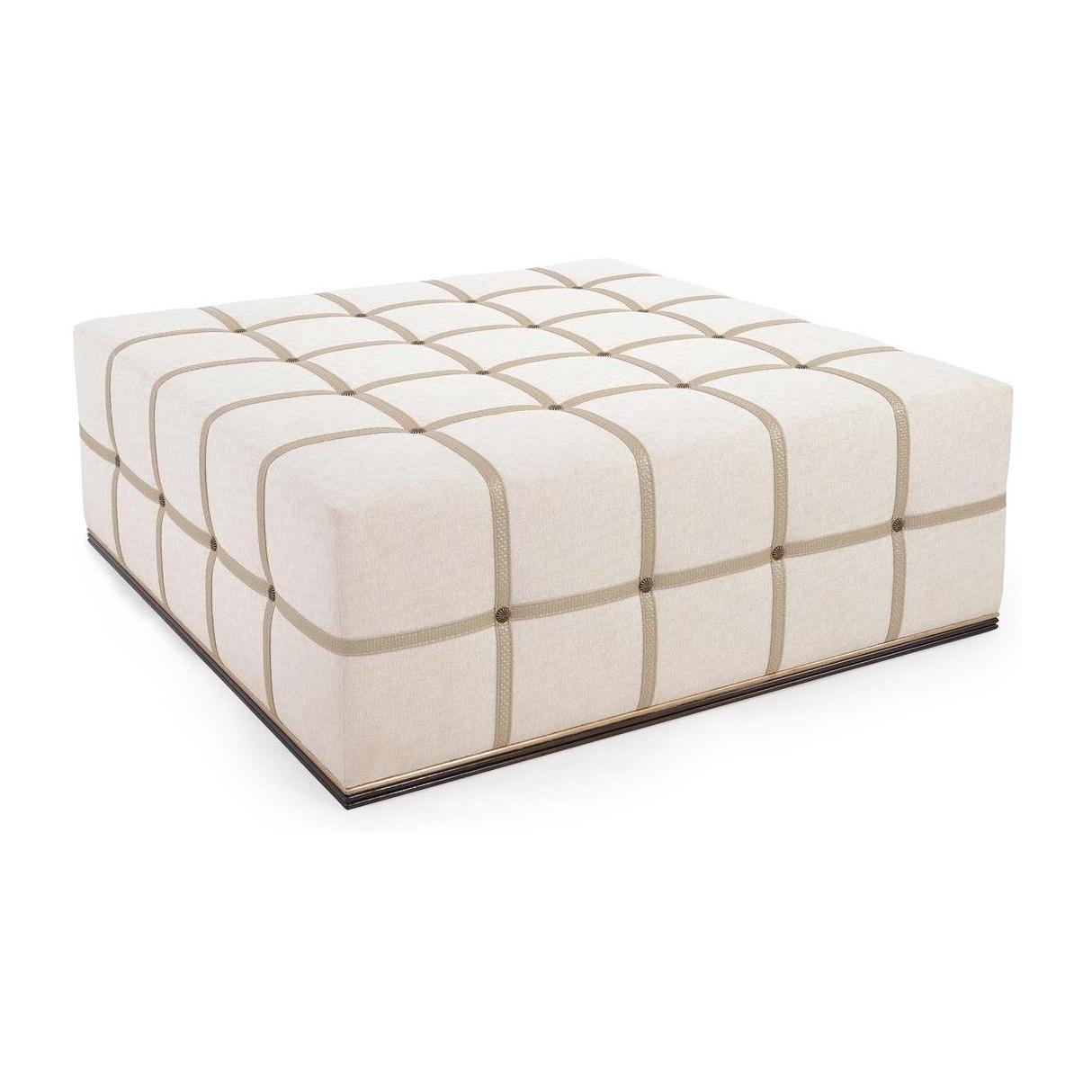 John Richard Steamer Trunk Cocktail Ottoman