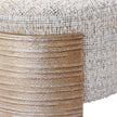 John Richard Certa Bench, Striated