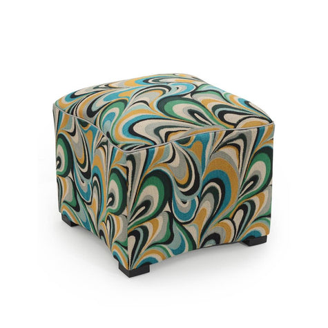John Richard Curved Ottoman