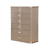 Michael Amini West Kensington Highboy Chest - Sea Salt Caramel