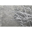Feizy Astra 39L5F Transitional Abstract Rug in Gray/Silver/Ivory