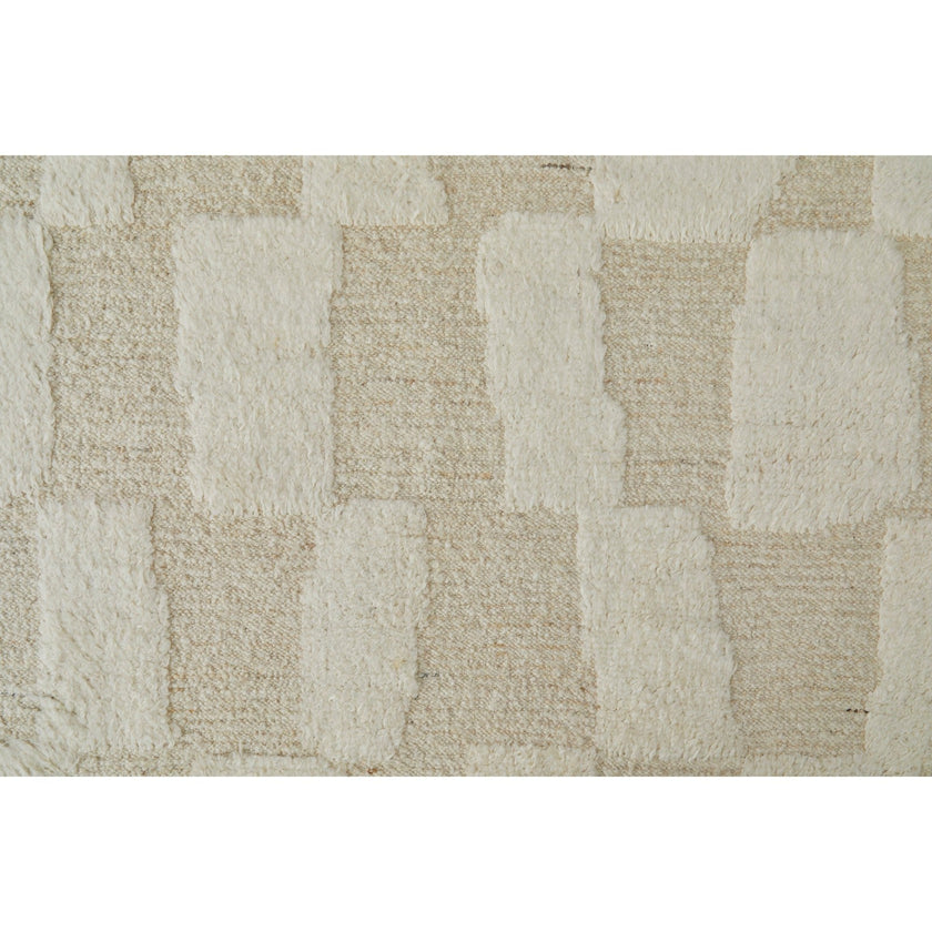 Feizy Ashby 8907F Transitional Geometric Rug in Ivory