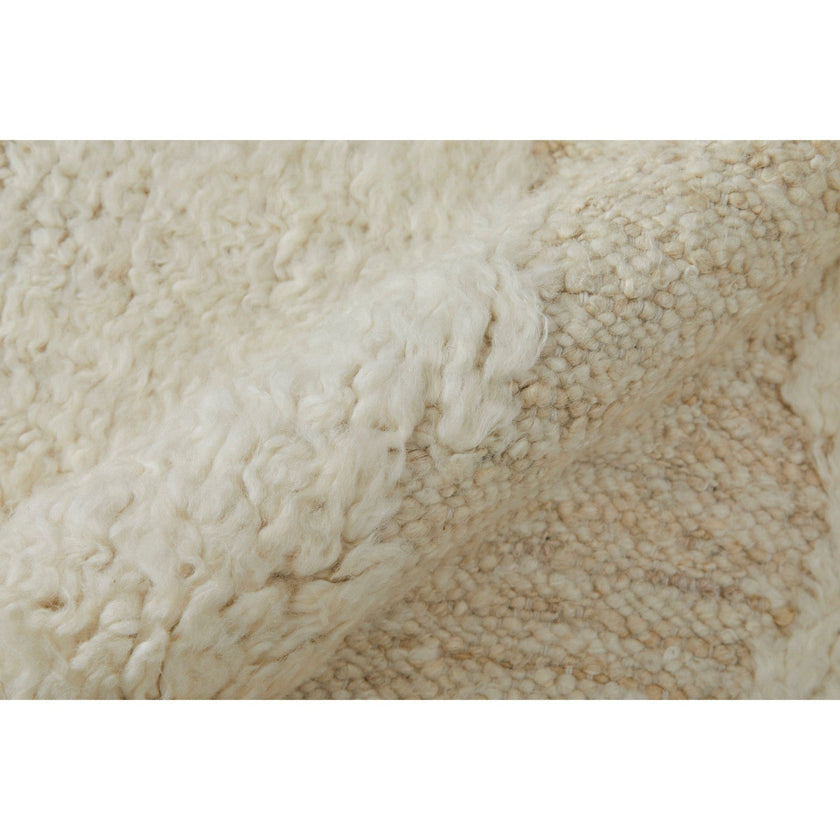 Feizy Ashby 8907F Transitional Geometric Rug in Ivory