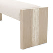 Michael Amini Lotus Bay Bench - Sand