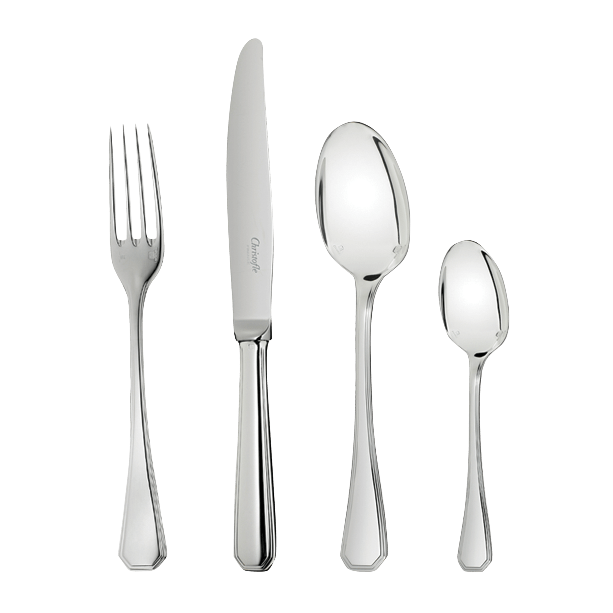 Christofle America Silver Plated Cutlery Set