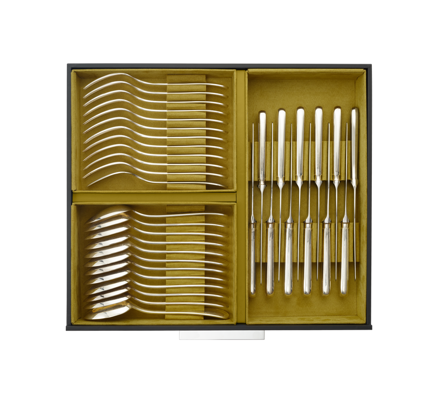 Christofle Malmaison Silver Plated Cutlery Set