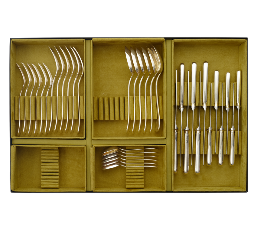 Christofle Malmaison Silver Plated Cutlery Set