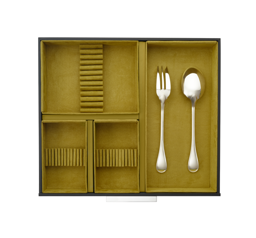 Christofle Malmaison Silver Plated Cutlery Set