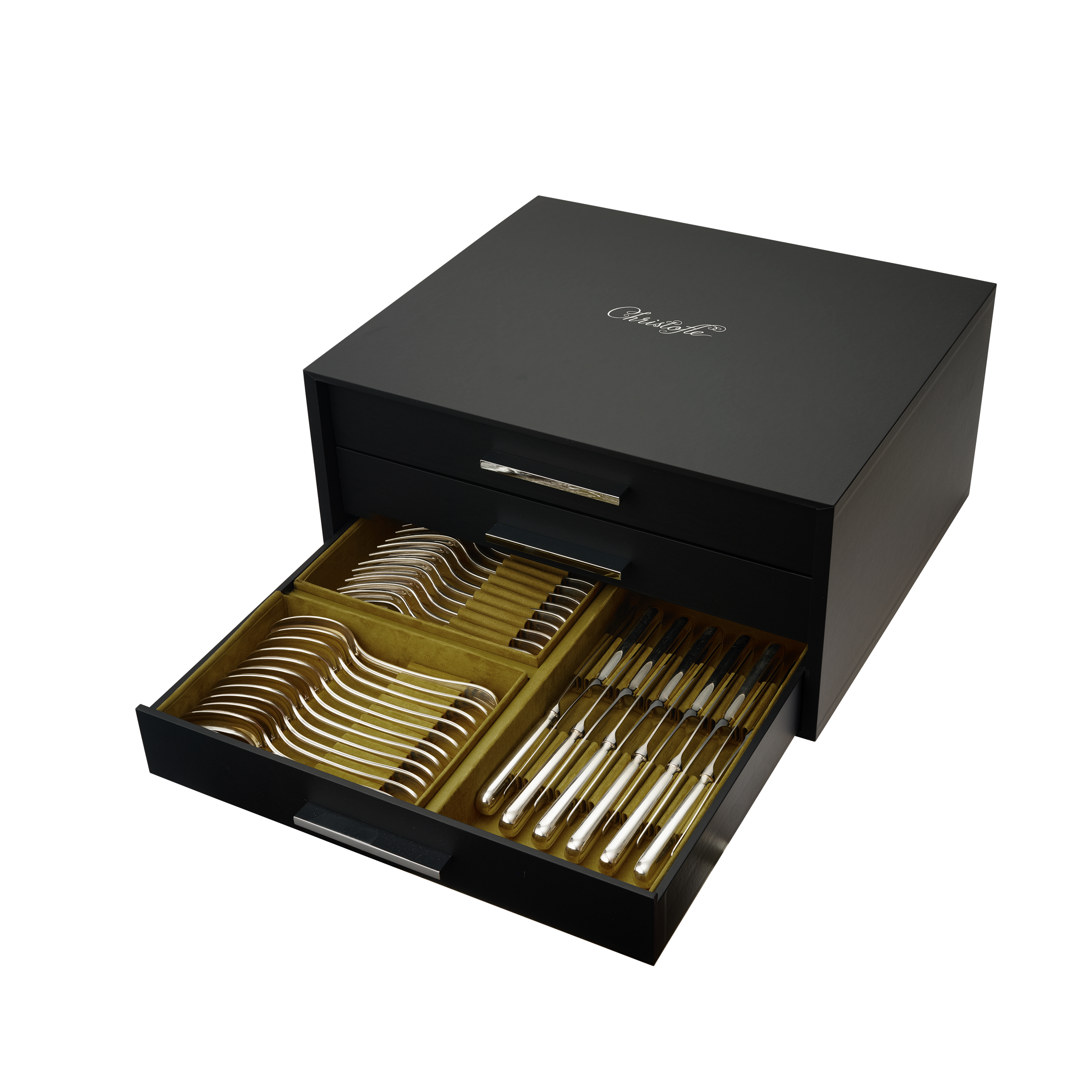 Christofle Albi Silver Plated Cutlery Set