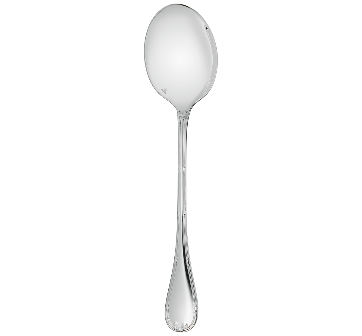 Christofle Rubans Silver Plated Salad Serving Spoon