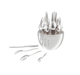 Christofle MOOD Silver Plated Skyline - 24 Pieces