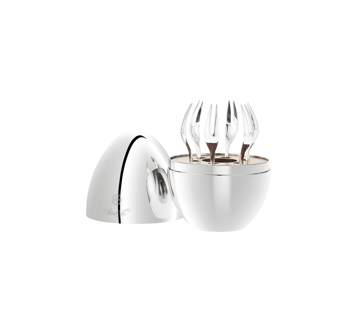 Christofle MOOD Silver Plated Yummy 6 Pieces