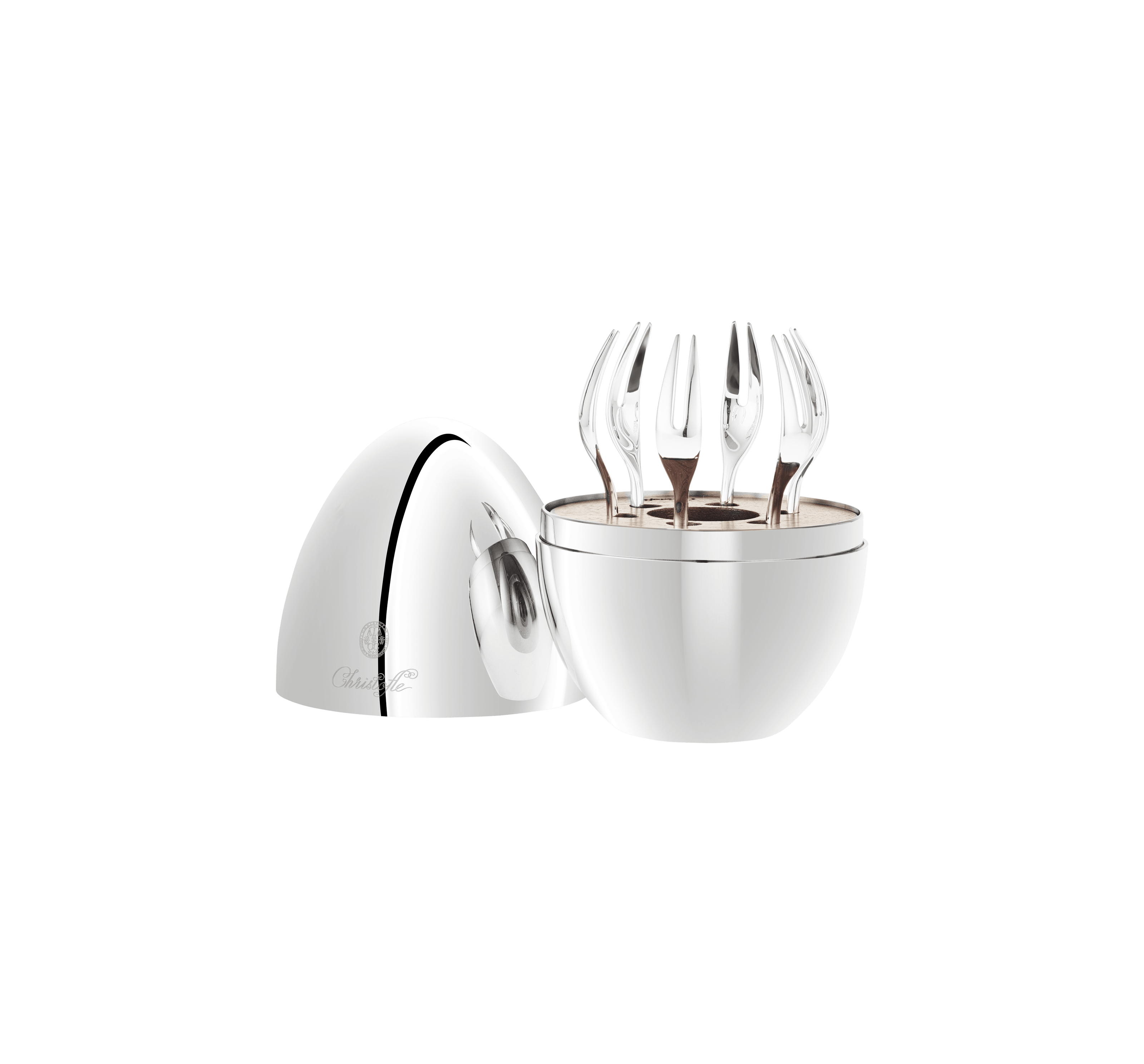 Christofle MOOD Silver Plated Yummy 6 Pieces
