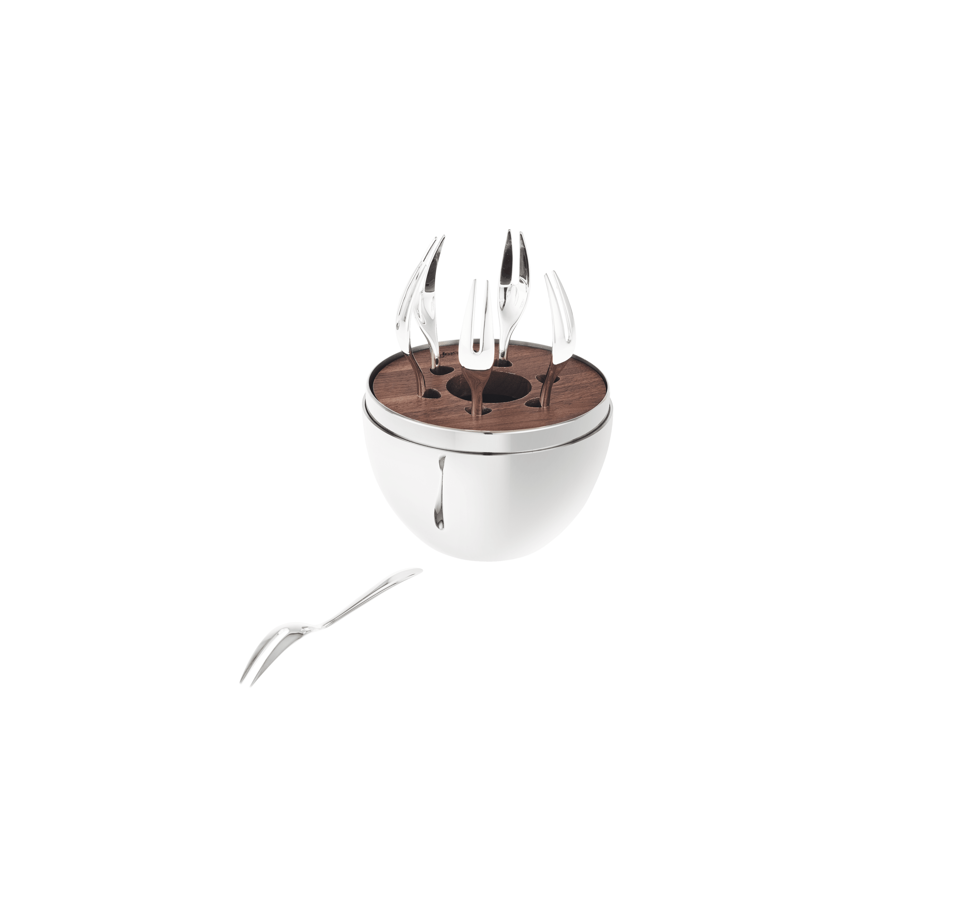 Christofle MOOD Silver Plated Yummy 6 Pieces