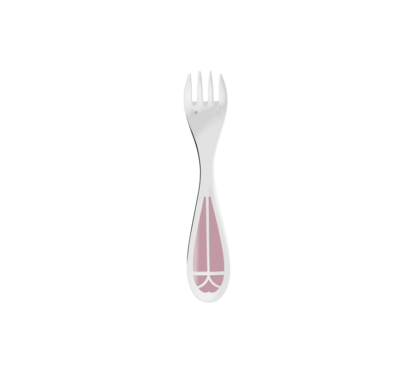 Christofle Talisman Silver Plated 2-Piece Cutlery Set For Baby