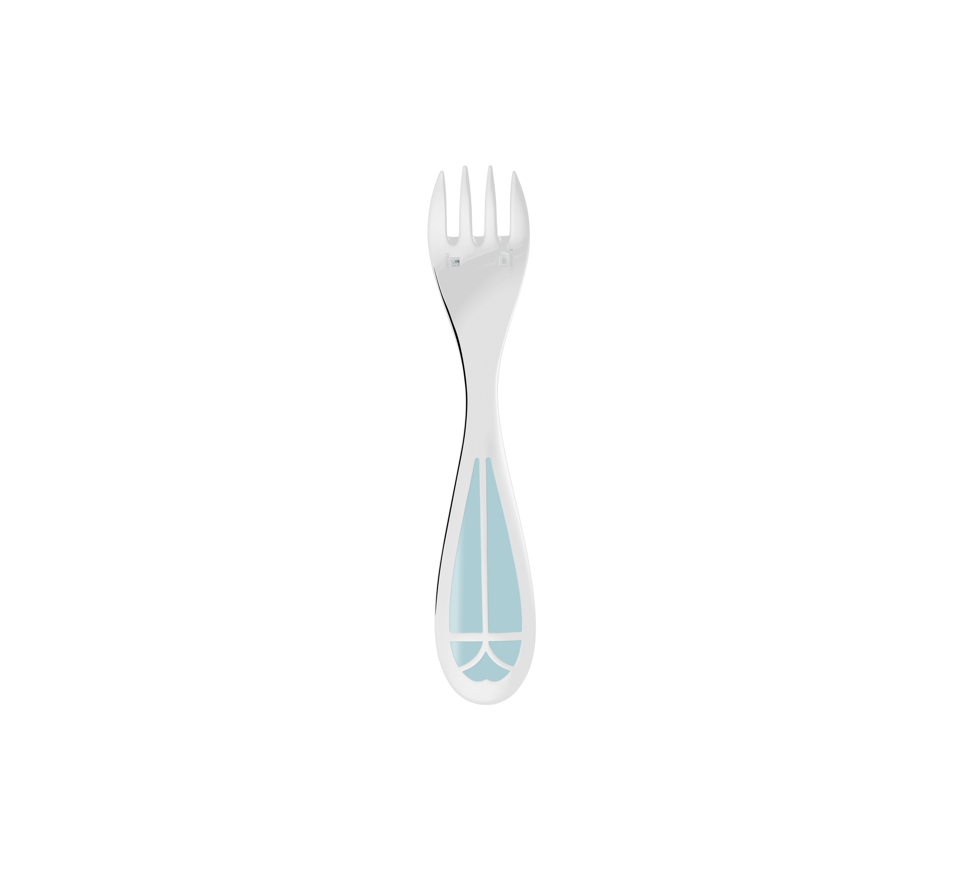 Christofle Talisman Silver Plated 2-Piece Cutlery Set For Baby