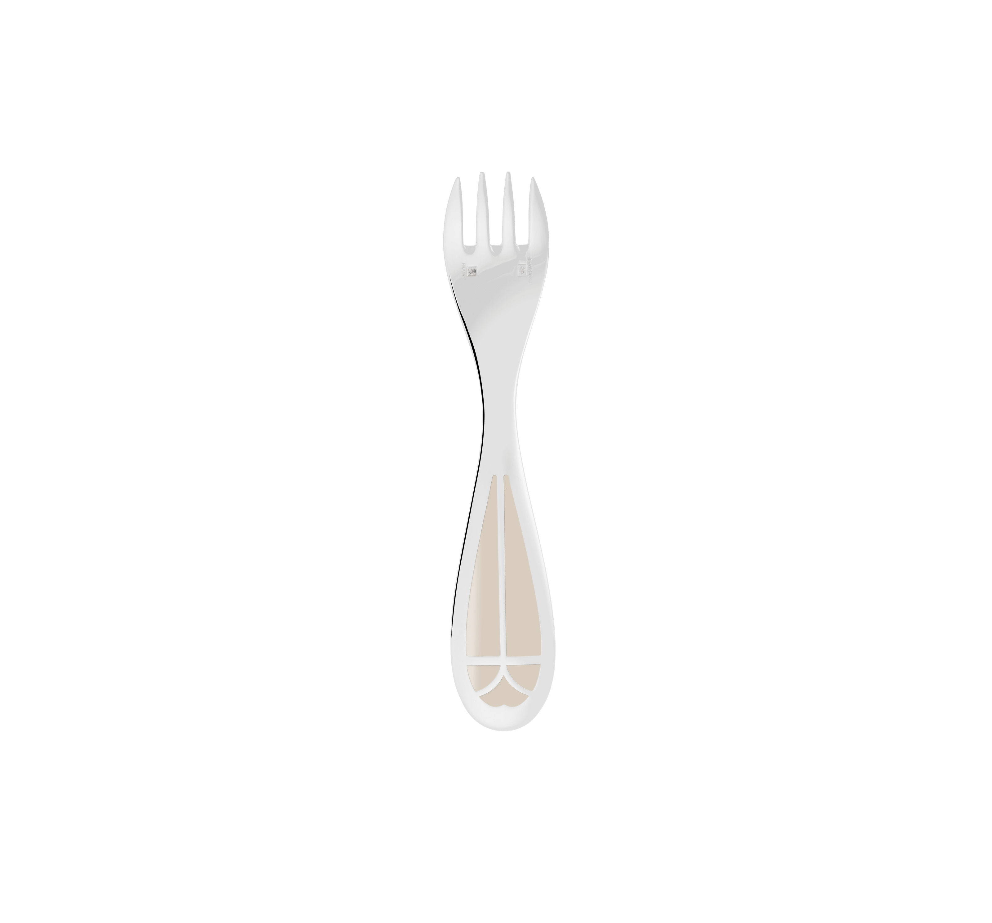 Christofle Talisman Silver Plated 2-Piece Cutlery Set For Baby