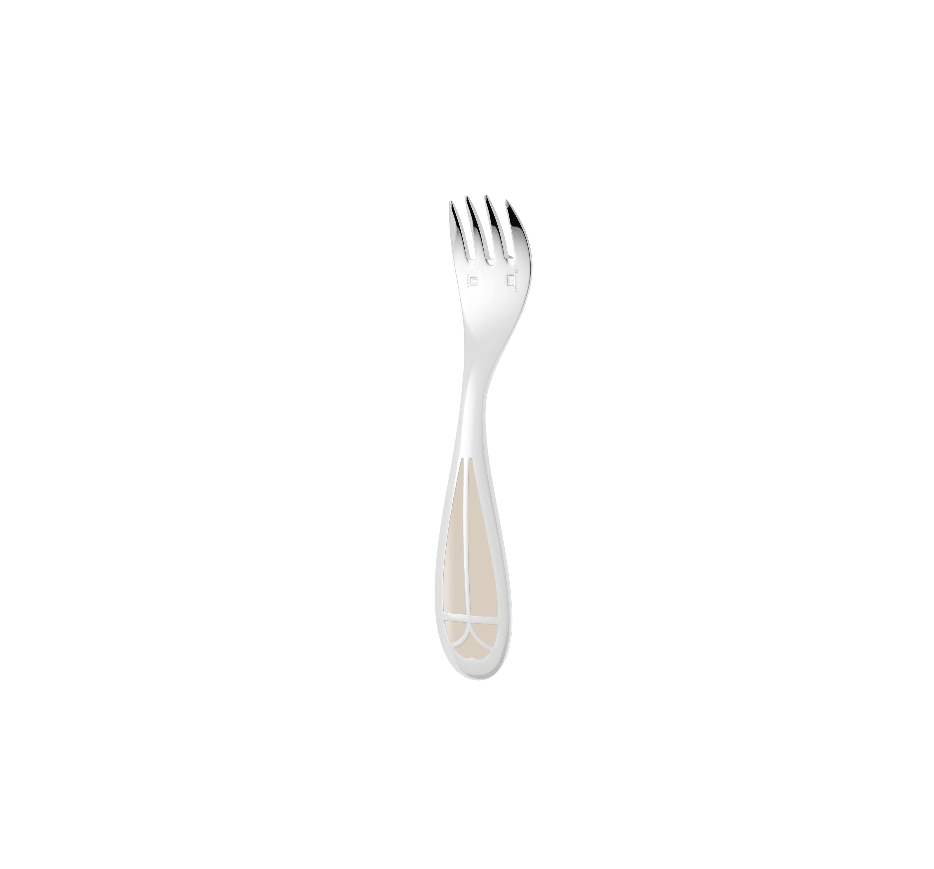 Christofle Talisman Silver Plated 2-Piece Cutlery Set For Baby