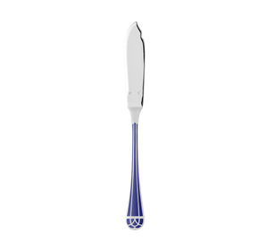Christofle Talisman Silver Plated Fish Knife Blue