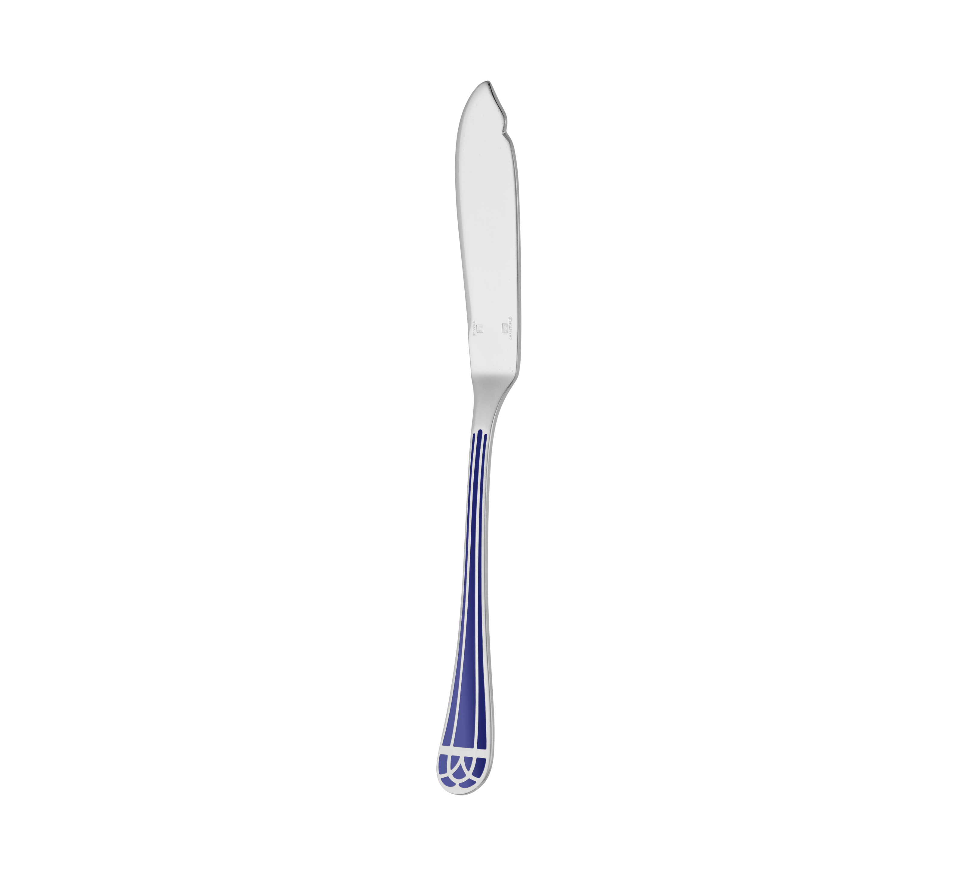 Christofle Talisman Silver Plated Fish Knife Blue