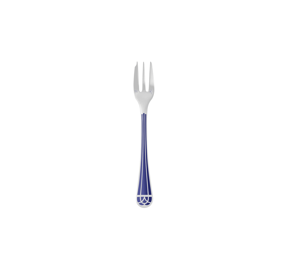 Christofle Talisman Silver Plated Cake Fork Blue