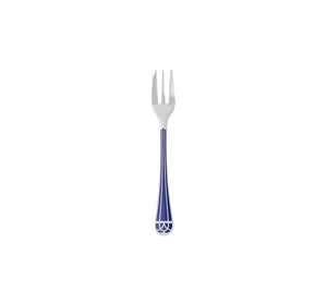 Christofle Talisman Silver Plated Cake Fork Blue