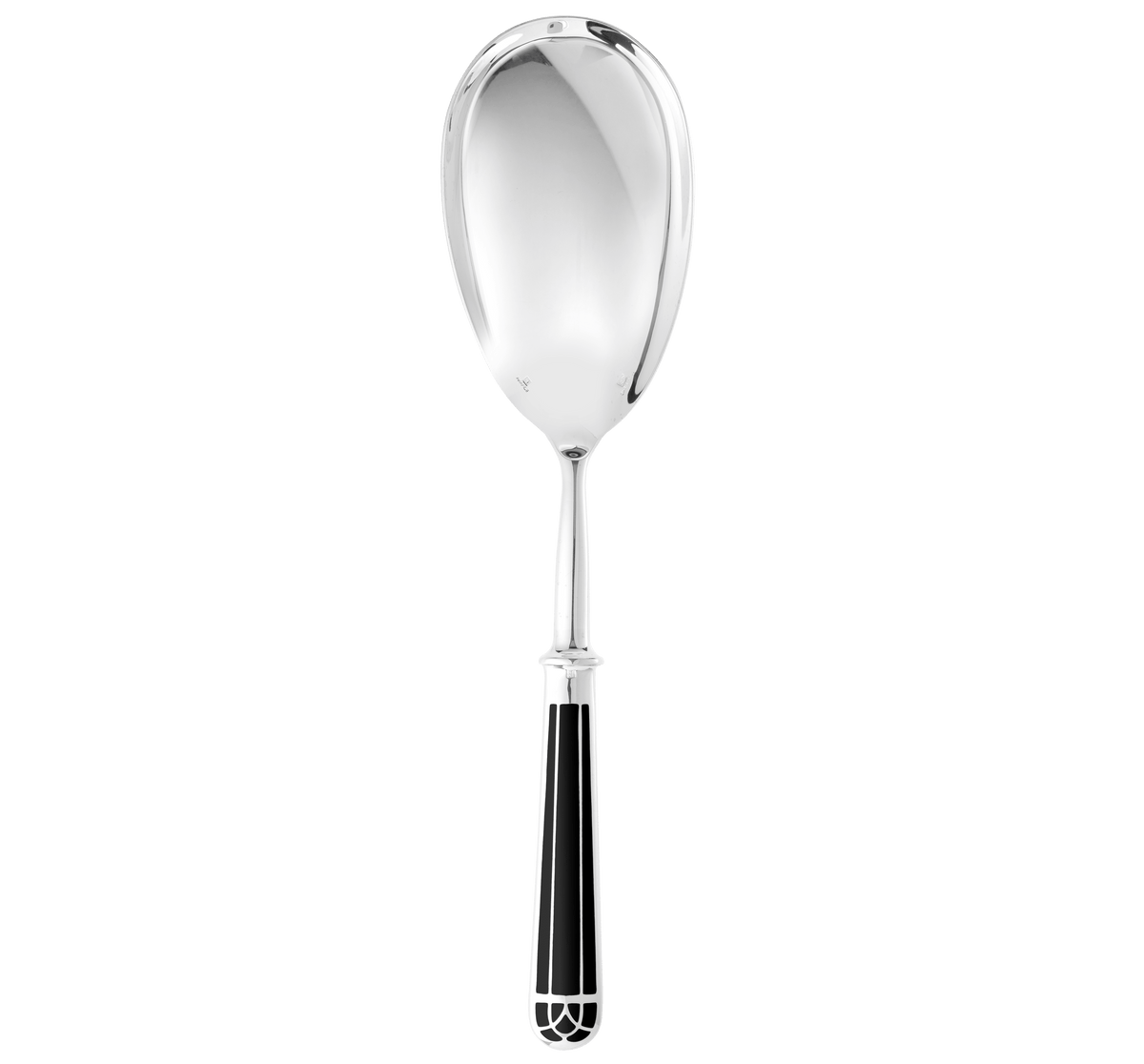 Christofle Talisman Silver Plated Serving Ladle Black