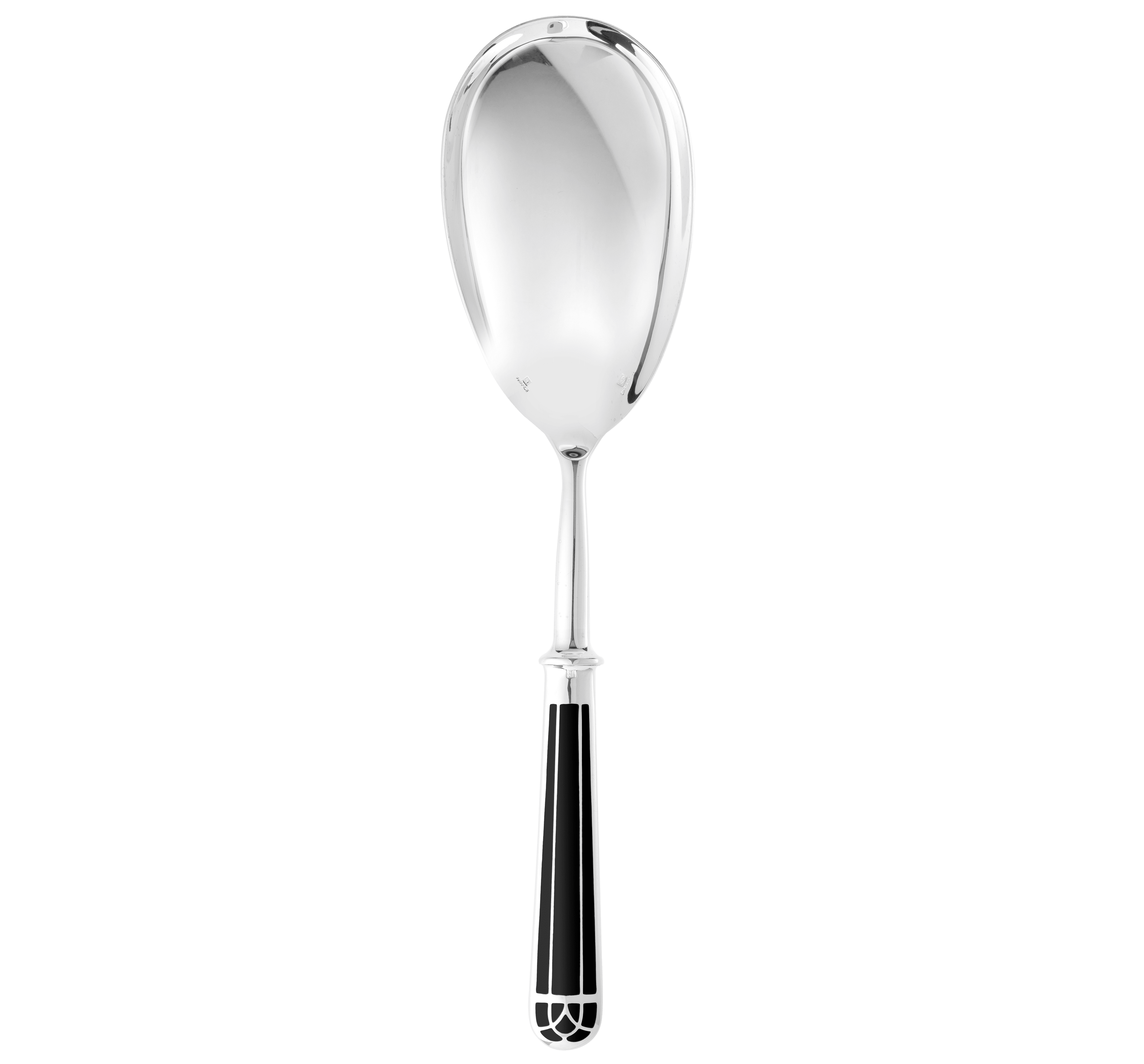 Christofle Talisman Silver Plated Serving Ladle Black