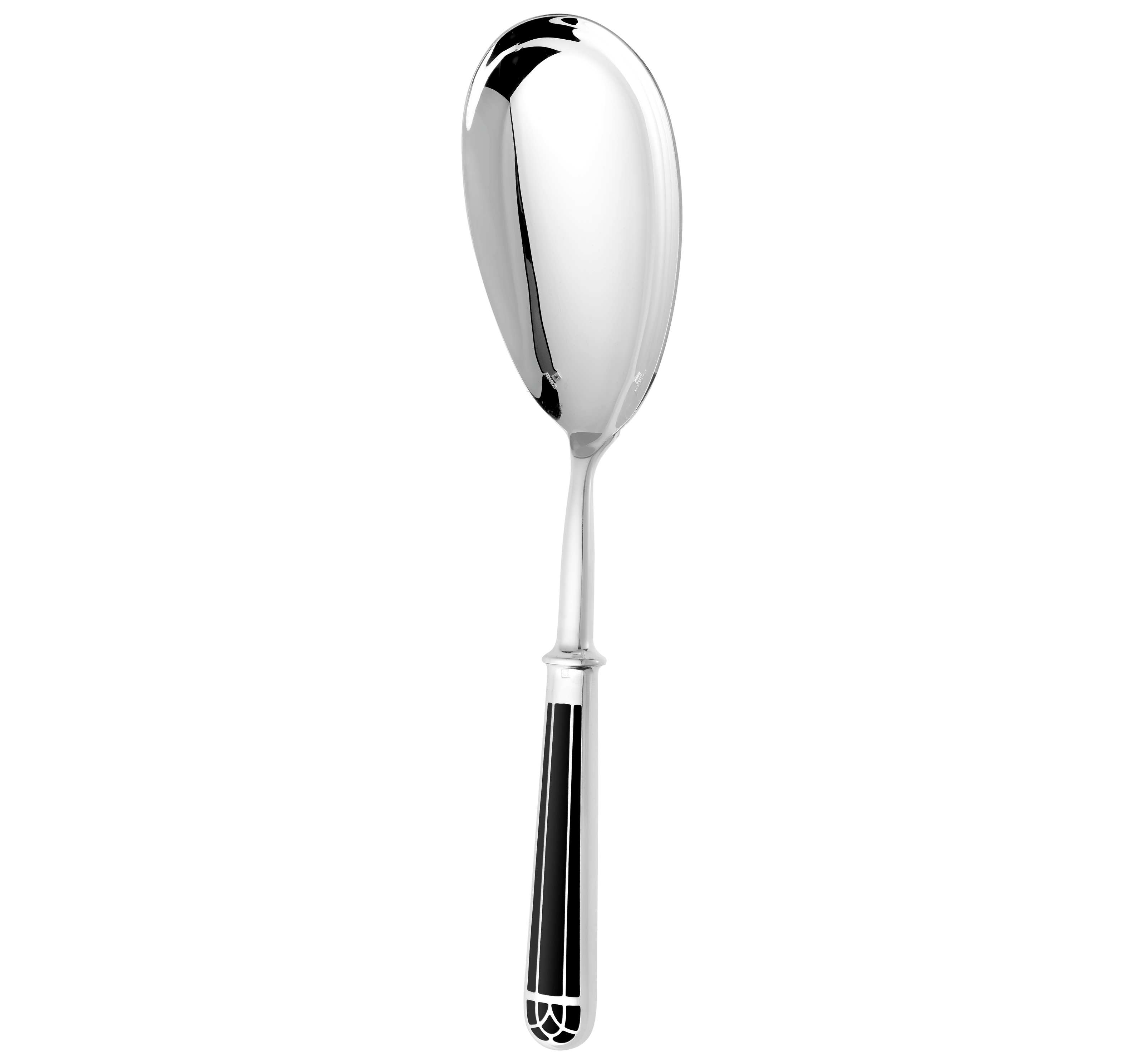 Christofle Talisman Silver Plated Serving Ladle Black