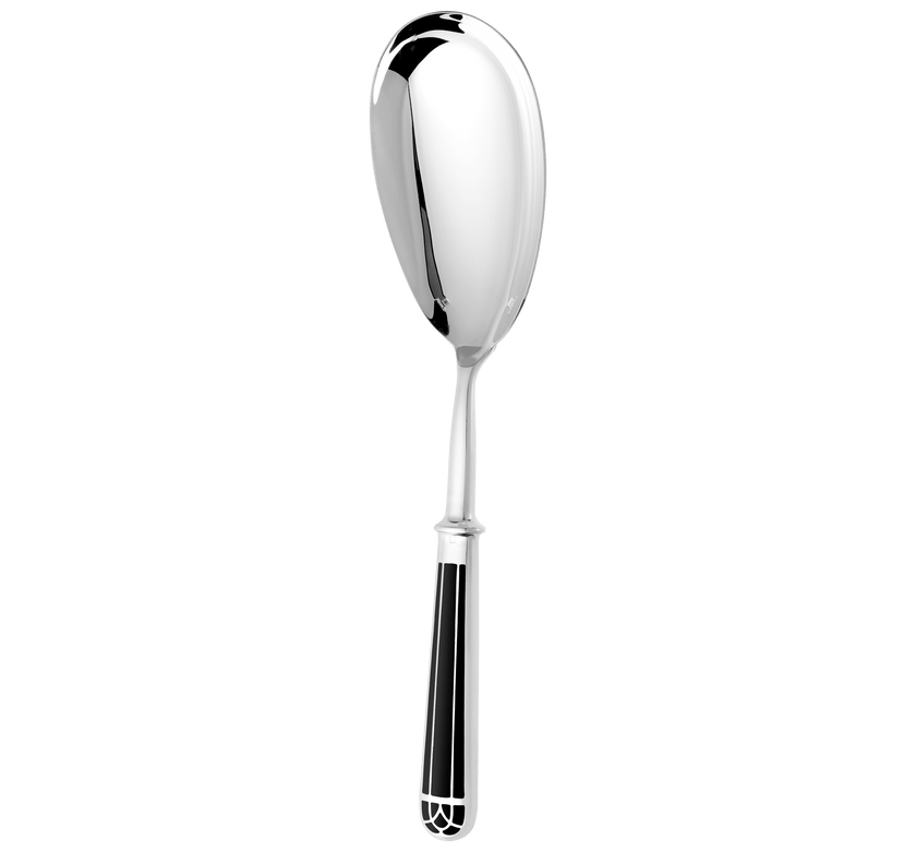 Christofle Talisman Silver Plated Serving Ladle Black