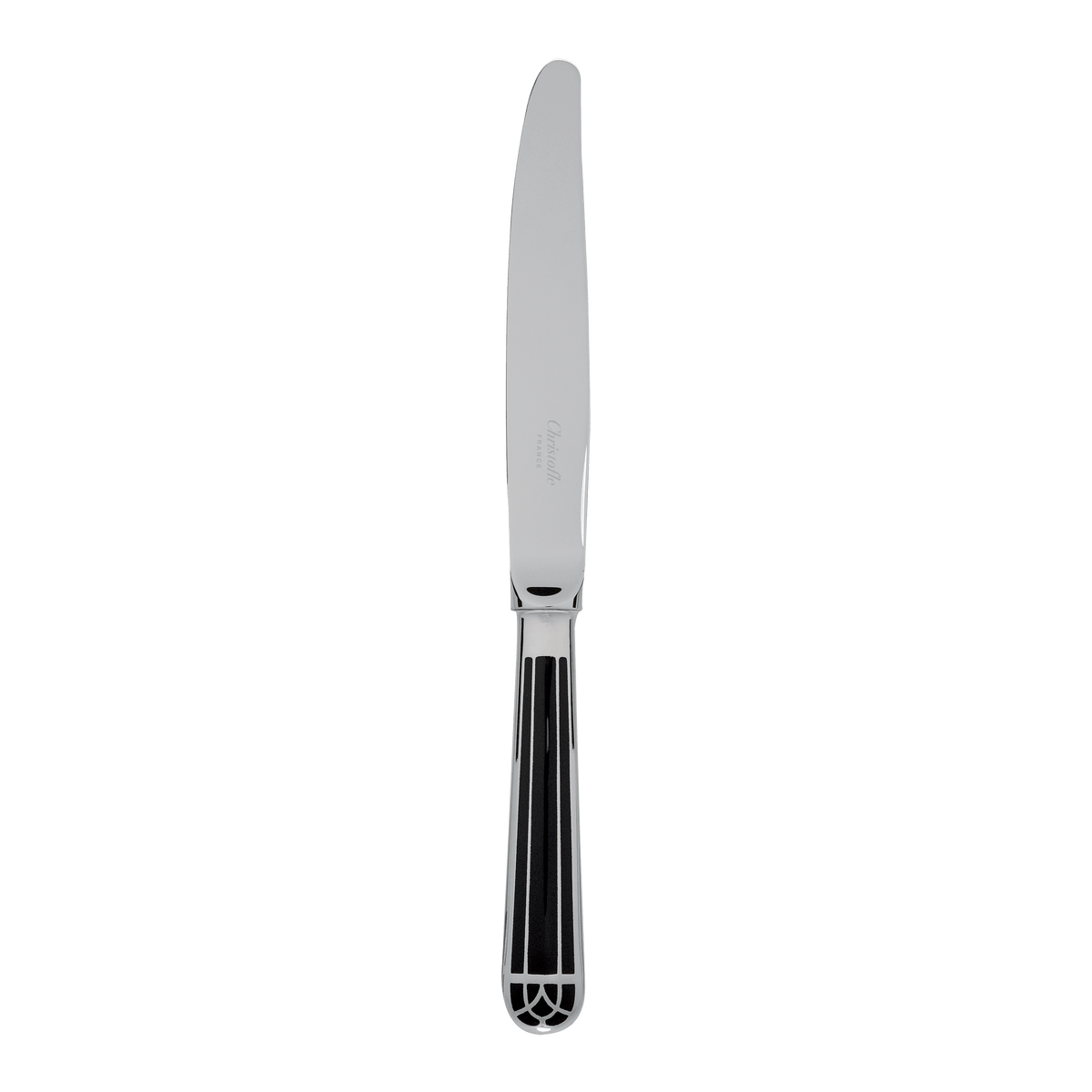 Christofle Talisman Silver Plated Dinner Knife Black