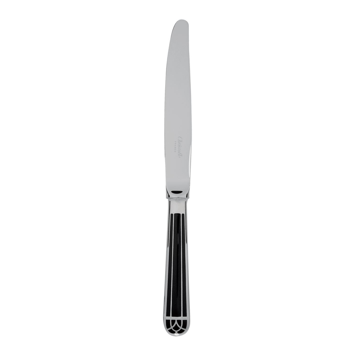 Christofle Talisman Silver Plated Dinner Knife Black