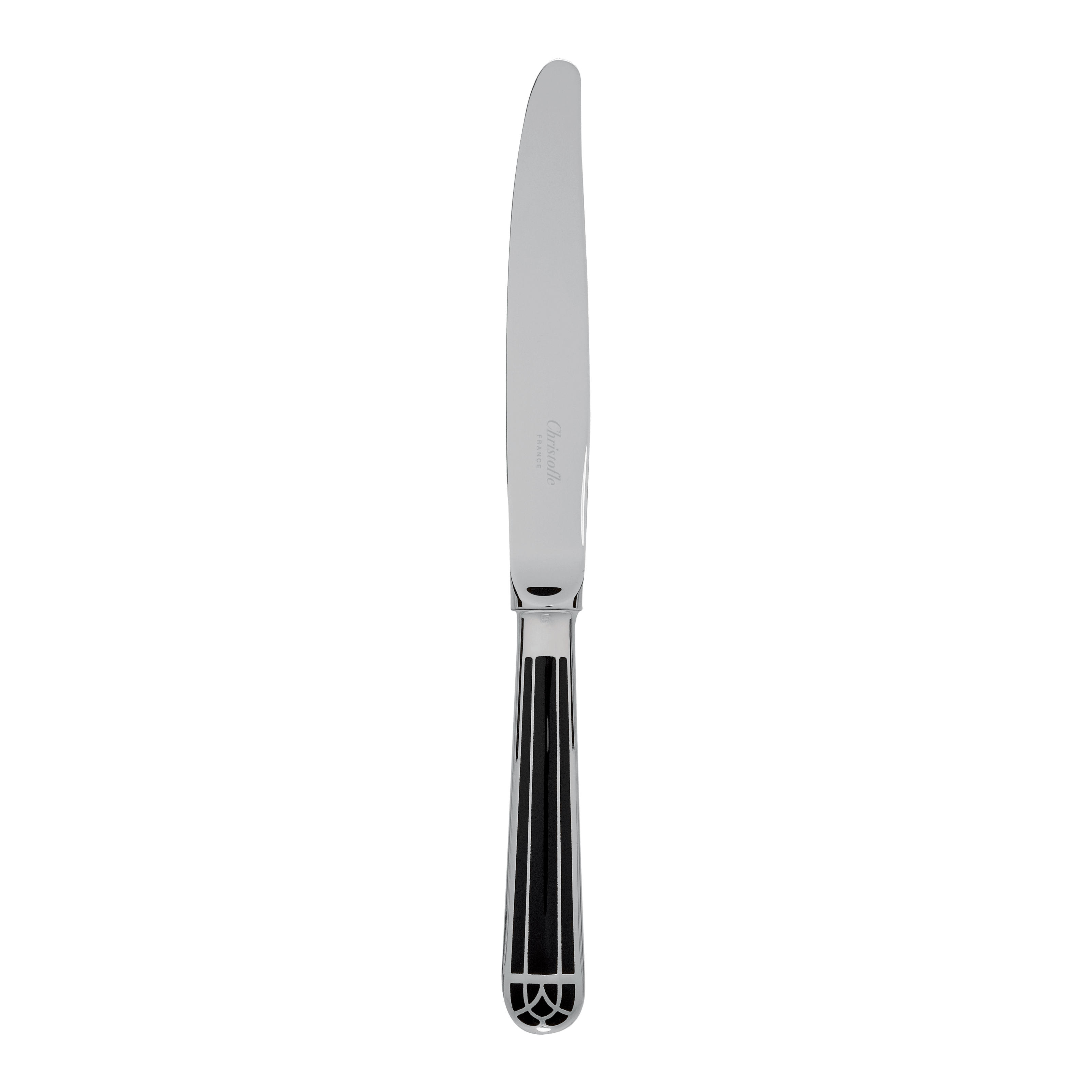 Christofle Talisman Silver Plated Dinner Knife Black