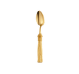 Christofle Pompon Silver Plated Gilded 4-Piece Cutlery Set