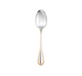 Christofle Malmaison Silver Plated Gold Accents Tablespoon