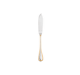 Christofle Malmaison Silver Plated Gold Accents Fish Knife