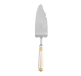 Christofle Malmaison Silver Plated Gold Accents Cake Slice