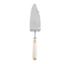 Christofle Malmaison Silver Plated Gold Accents Cake Slice