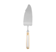 Christofle Malmaison Silver Plated Gold Accents Cake Slice