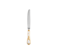 Christofle Marly Silver Plated Gold Accents Dessert Knife