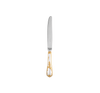 Christofle Marly Silver Plated Gold Accents Dessert Knife