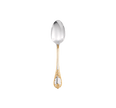 Christofle Marly Silver Plated Gold Accents Dessert Spoon