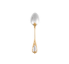 Christofle Marly Silver Plated Gold Accents Dessert Spoon