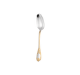 Christofle Marly Silver Plated Gold Accents Dessert Spoon