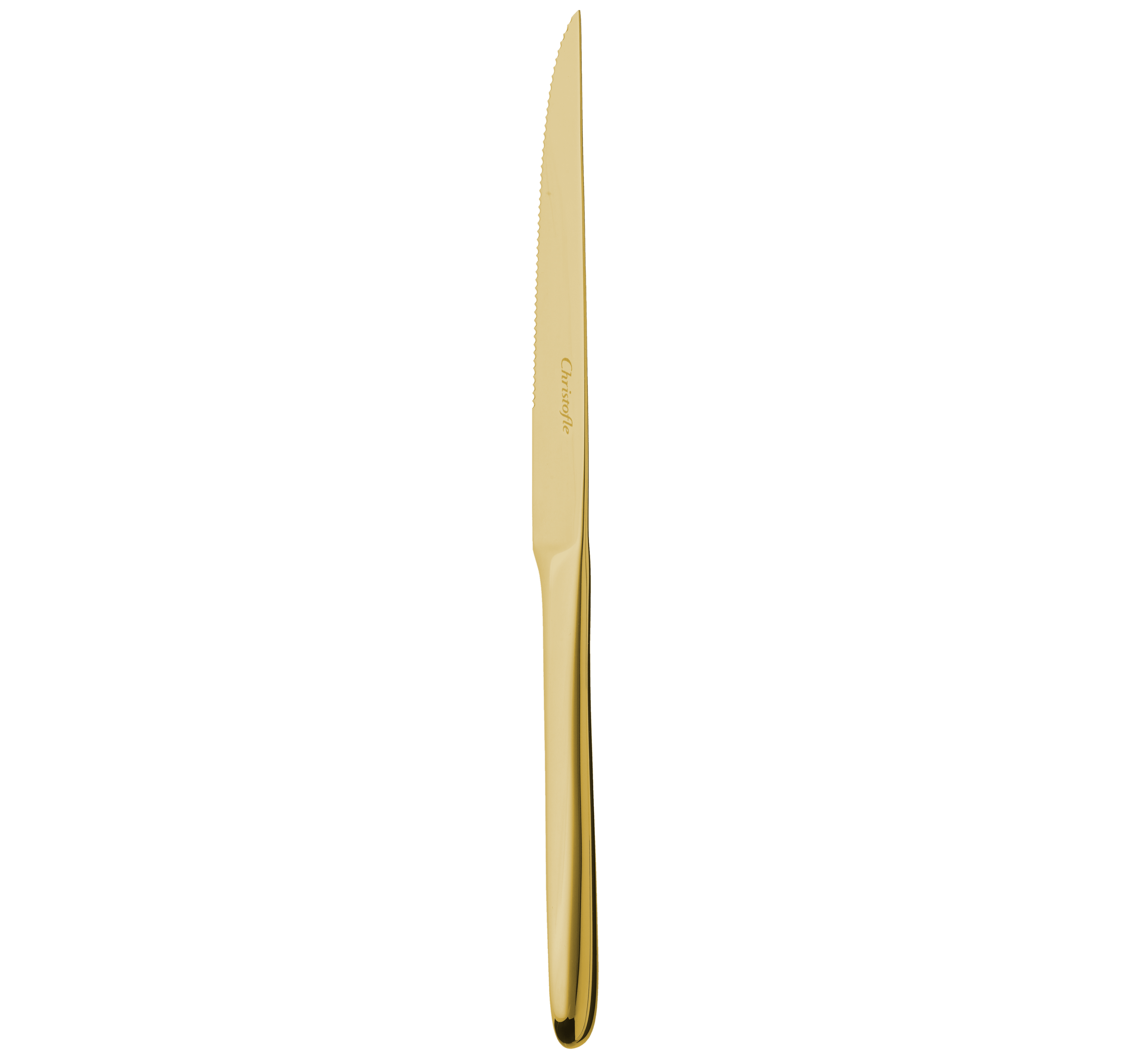 Christofle L'Ame de Christofle Stainless Steel- PVD Steak Knife Gold