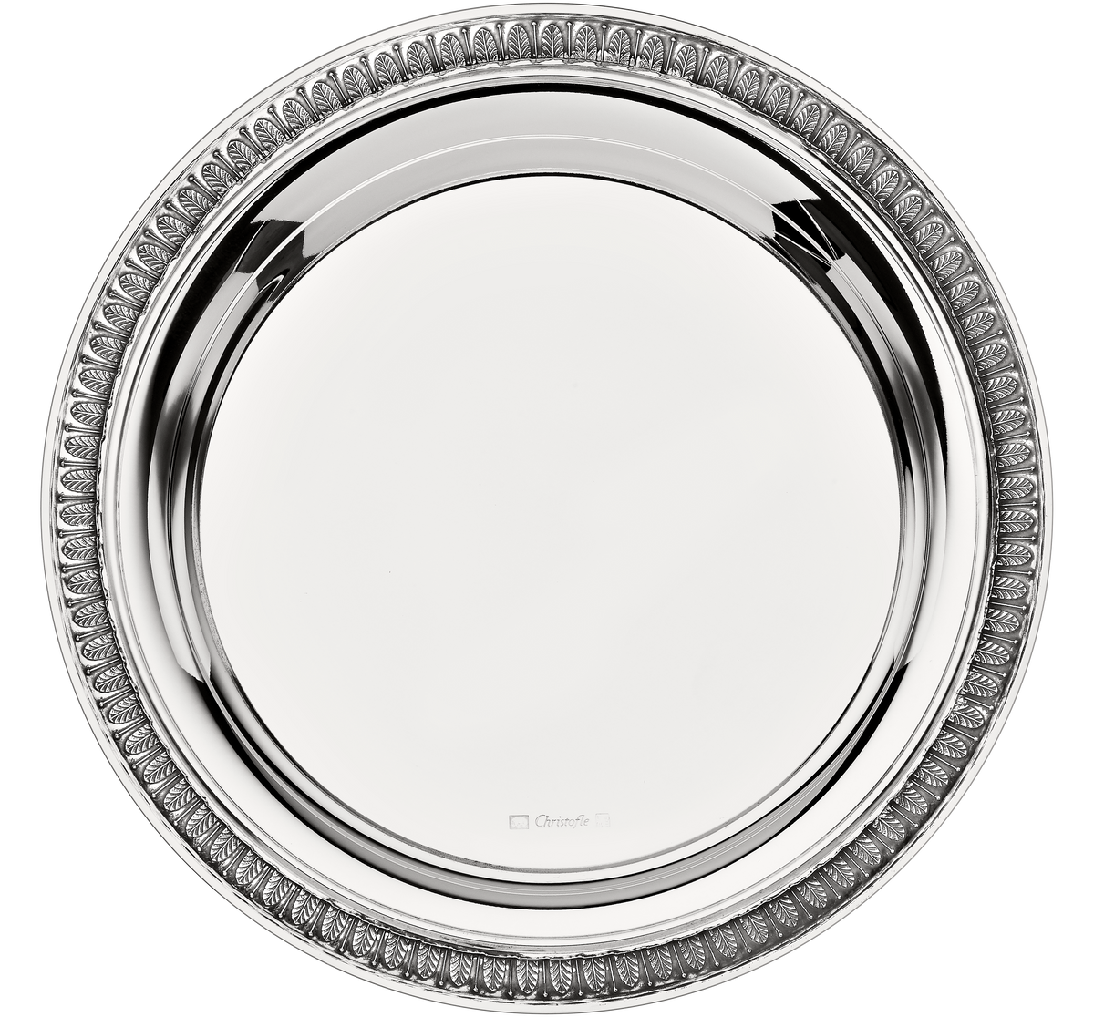 Christofle Malmaison Silver Plated Carafe Tray