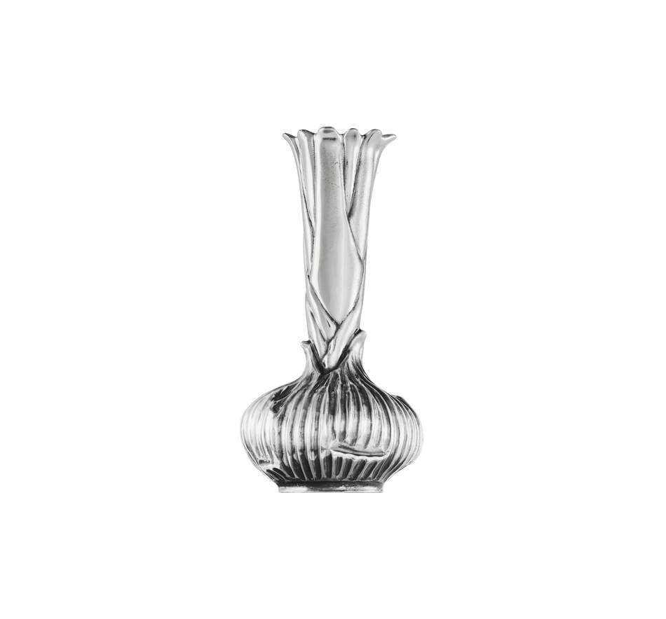 Christofle Les Collections Historiques Silver Plated Onion Vase